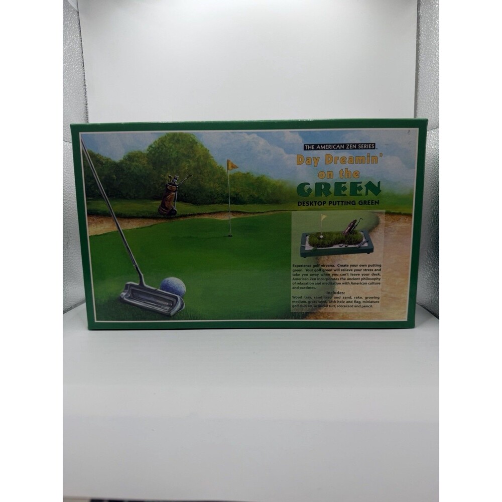 NEW American Zen Series Day Dreamin Golf Mini Desktop Putting Green Office Gift